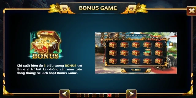 Biểu tượng Bonus Game: Cơ hội thưởng lớn, trải nghiệm đặc biệt